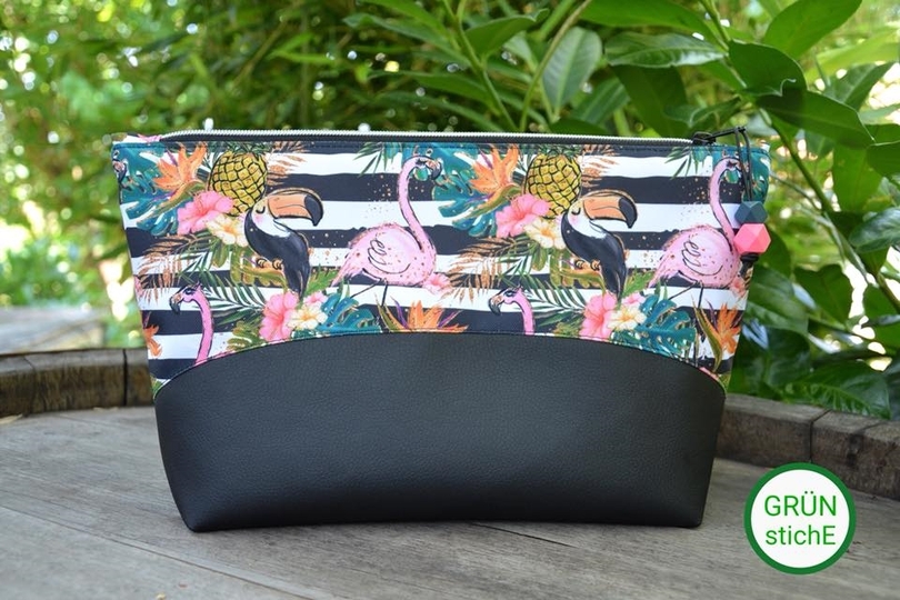 Kosmetiktasche Curve + Schminktäschchen Mini Curve