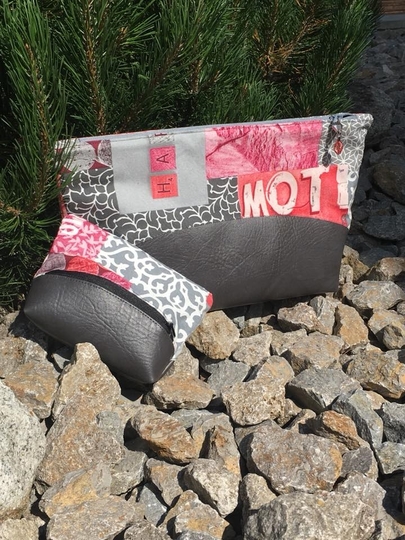 Kosmetiktasche Curve + Schminktäschchen Mini Curve