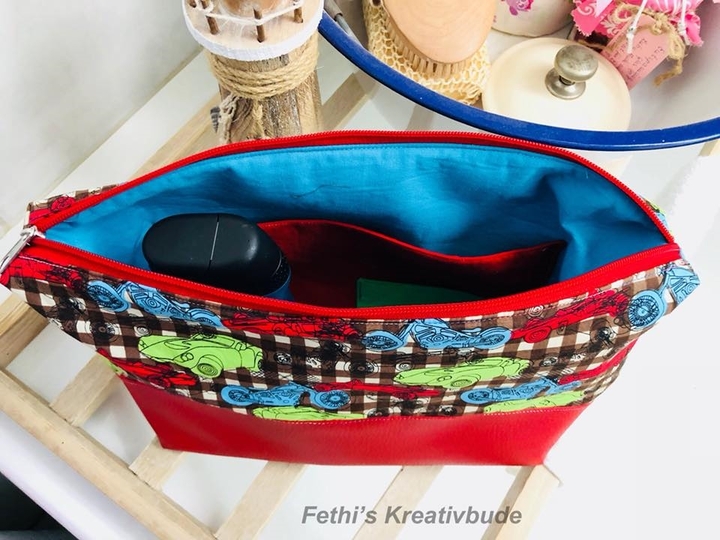 Kosmetiktasche Curve + Schminktäschchen Mini Curve