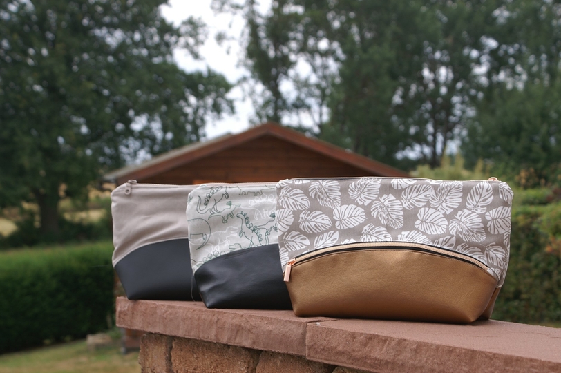 Kosmetiktasche Curve + Schminktäschchen Mini Curve