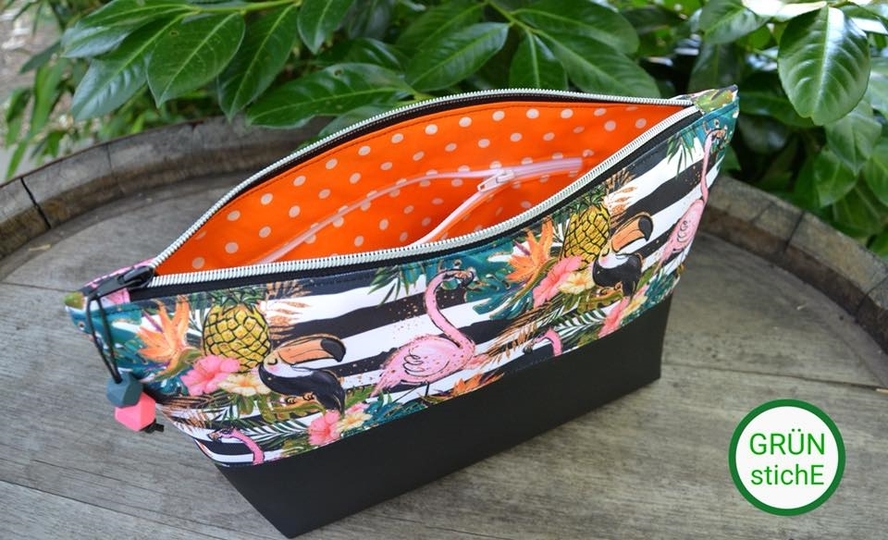 Kosmetiktasche Curve + Schminktäschchen Mini Curve