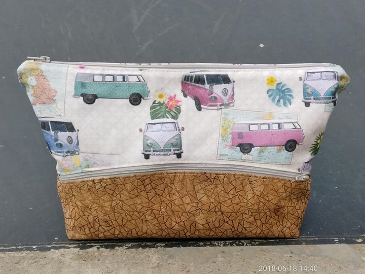 Kosmetiktasche Curve + Schminktäschchen Mini Curve