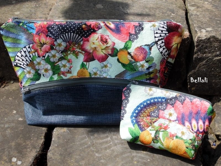 Kosmetiktasche Curve + Schminktäschchen Mini Curve