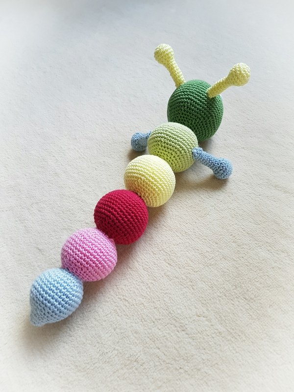 Häkelanleitung Raupe Fridolin - Bild 2