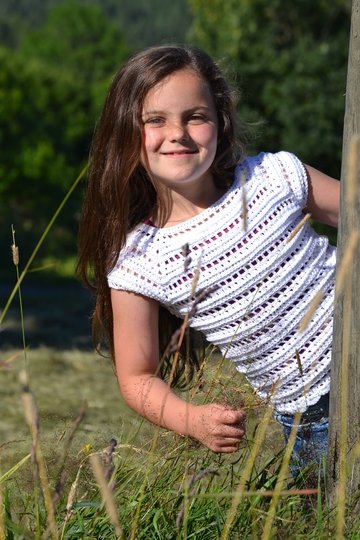 - ALICIA - Sommershirt/ Top/ Pullover, 3 Varianten RVO, alle Größen ab Größe 74 Kleinkind - 56 Damen, jedes Material auch Bobbel geeignet, tolles Stukturmuster