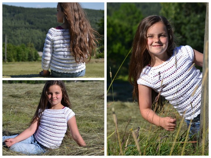 - ALICIA - Sommershirt/ Top/ Pullover, 3 Varianten RVO, alle Größen ab Größe 74 Kleinkind - 56 Damen, jedes Material auch Bobbel geeignet, tolles Stukturmuster