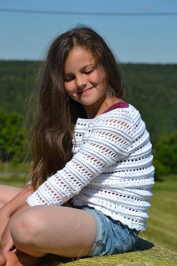 - ALICIA - Sommershirt/ Top/ Pullover, 3 Varianten RVO, alle Größen ab Größe 74 Kleinkind - 56 Damen, jedes Material auch Bobbel geeignet, tolles Stukturmuster