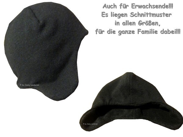 Schnittmuster Handschuhe Mütze und Schal - inkl. Nähanleitung