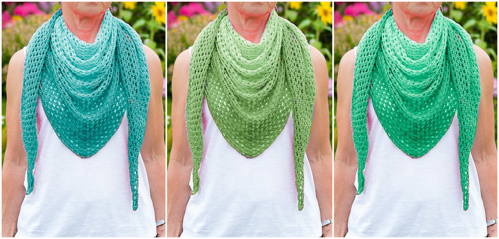 "Everyday" - super leichtes Häkeltuch für jeden Tag