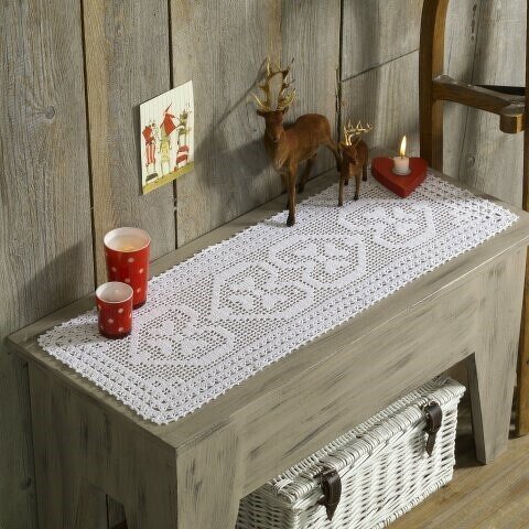 Herz-Läufer häkeln - Bild 2