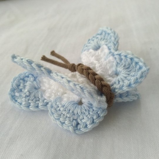 lustige Schmetterlinge / häkeln / Anleitung / E-Book