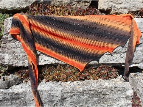 Tuch - Sundown - Dreickstuch