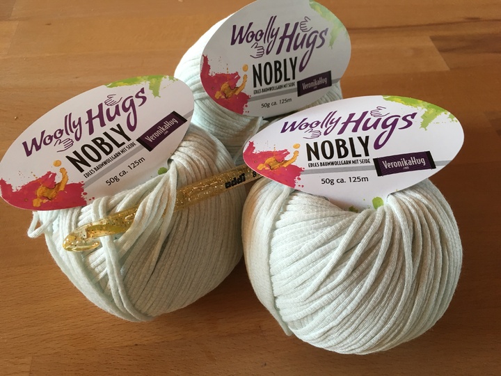 BOBBEL - Körbchen BOBBY häkeln mit Woolly Hugs NOBLY