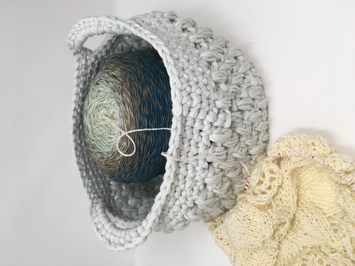 BOBBEL - Körbchen BOBBY häkeln mit Woolly Hugs NOBLY