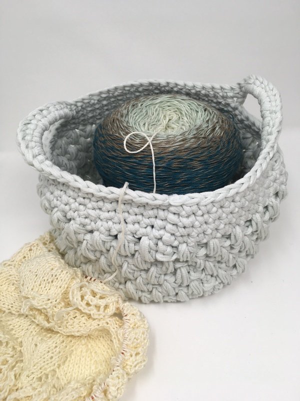 BOBBEL - Körbchen BOBBY häkeln mit Woolly Hugs NOBLY - Bild 4