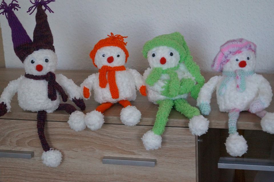 kleiner Schneemann Kuschelweich - Bild 2