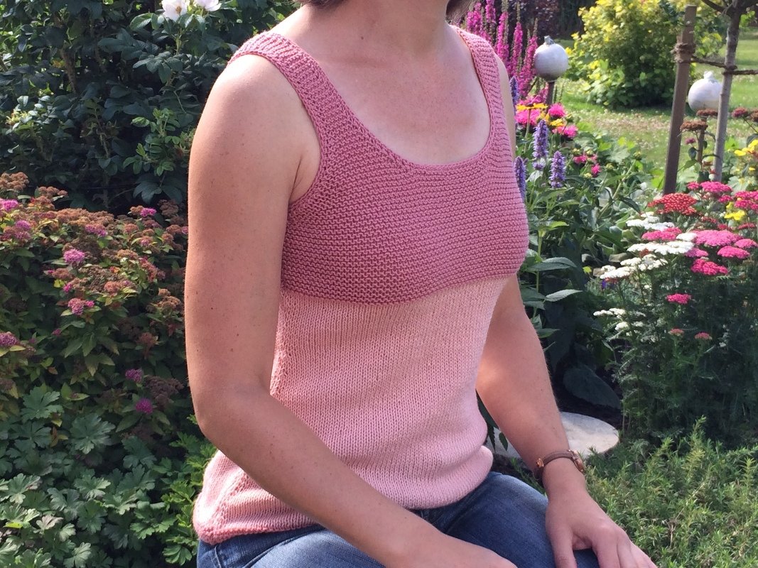 Strickanleitung Top "Sweet Candys" - Bild 2