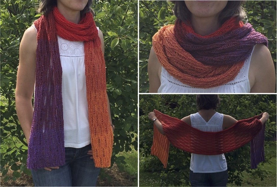 Strickanleitung für Schal "Magic Moments"