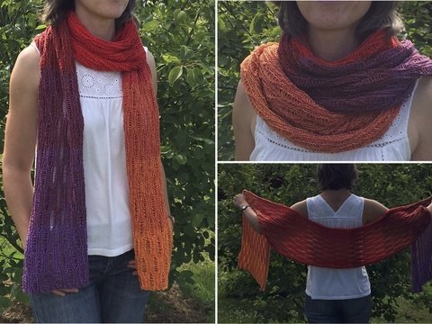 Strickanleitung für Schal "Magic Moments"