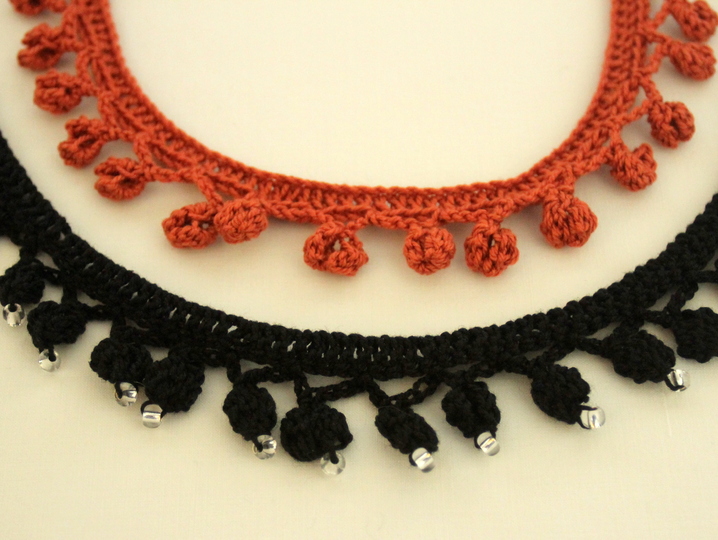 Häkelanleitung Choker "Drop" Häkelkette