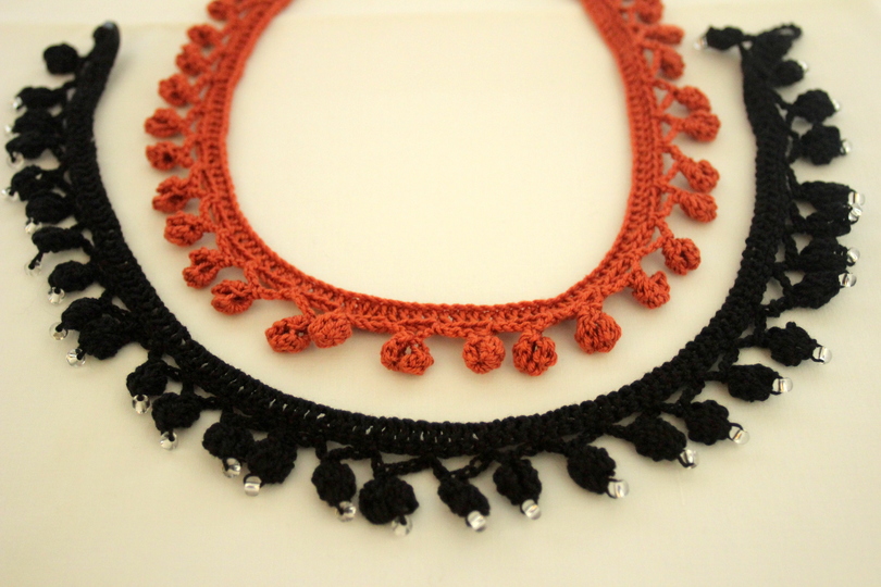 Häkelanleitung Choker "Drop" Häkelkette