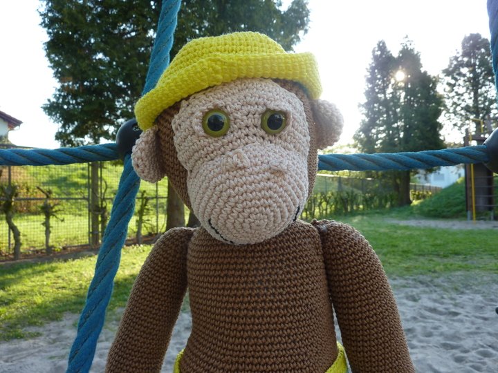 Häkelanleitung - Anton Affe