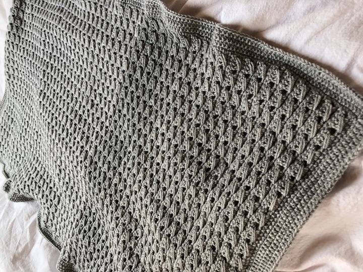 Häkelanleitung Babydecke Vera