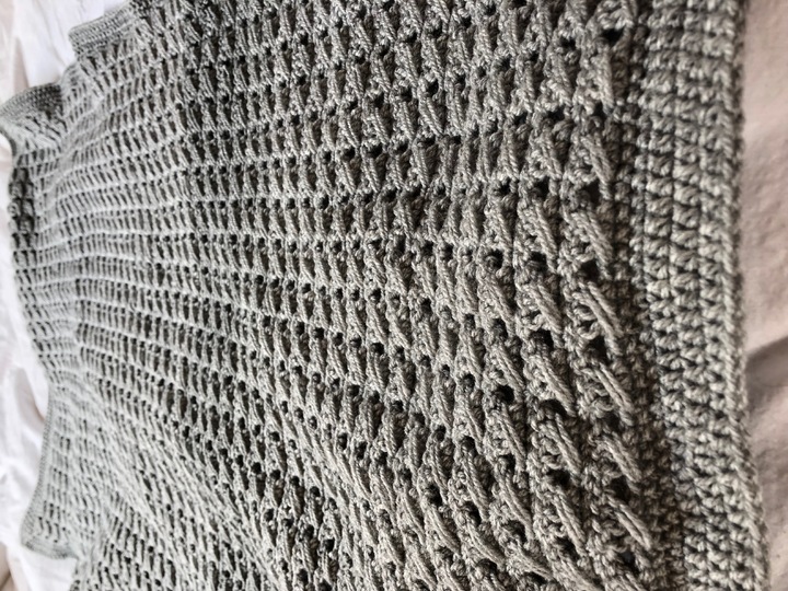 Häkelanleitung Babydecke Vera