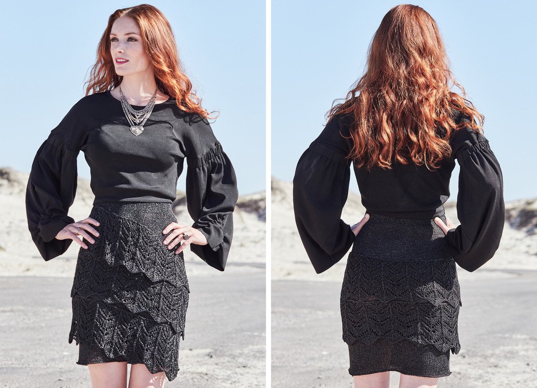 Strickanleitung Rock Laslo