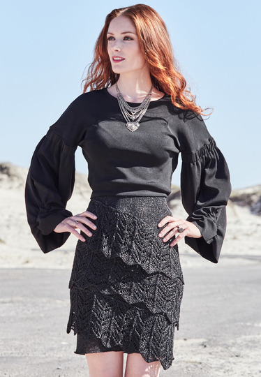 Strickanleitung Rock Laslo