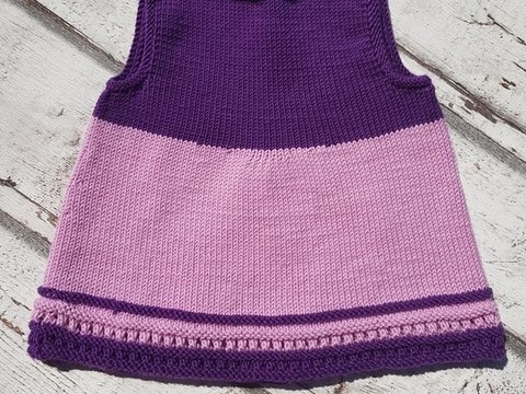 Babykleid Strickanleitung