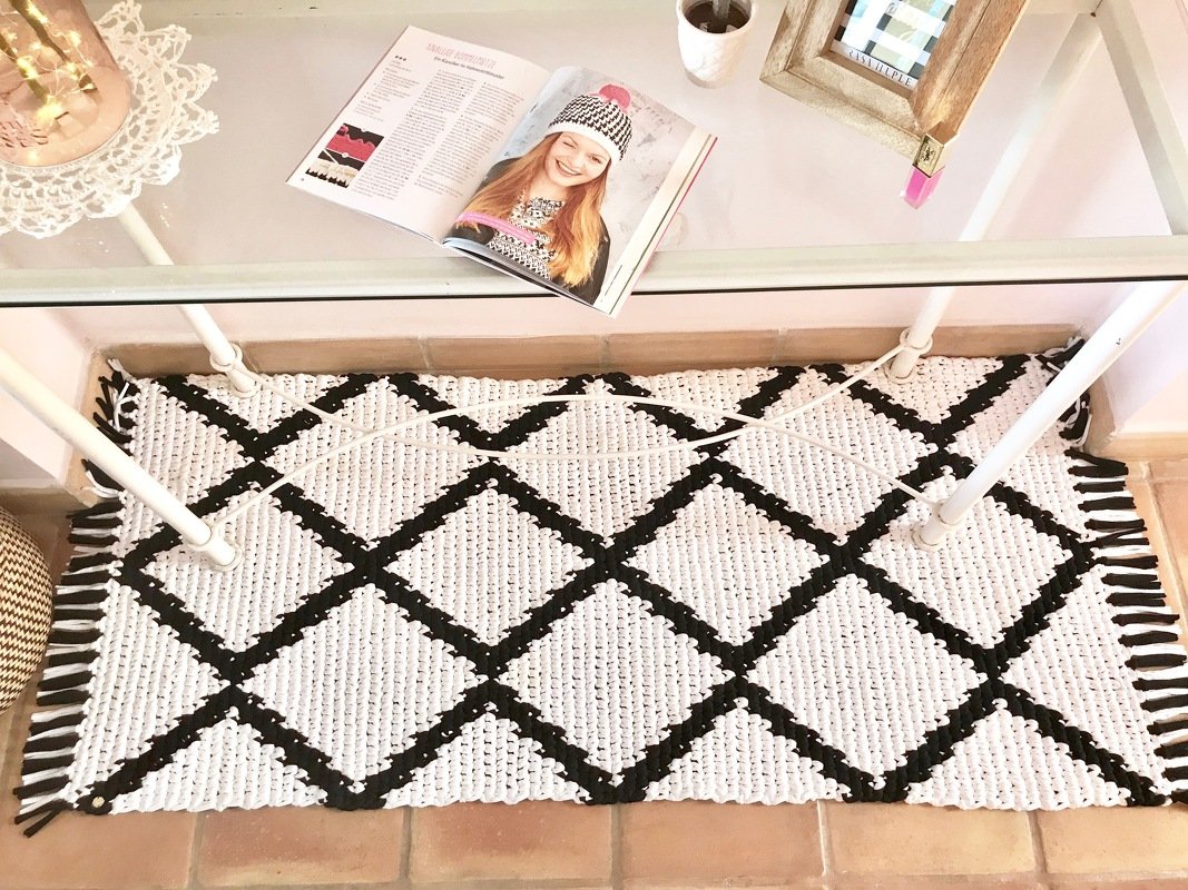 BOHO DIAMONDS Teppich Häkelanleitung + Videos - Bild 2