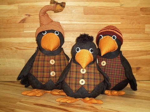 Deko Figur "Jost, der Rabe"