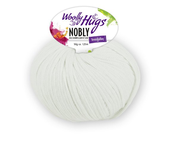 Hockerüberzug aus Woolly Hugs NOBLY gehäkelt