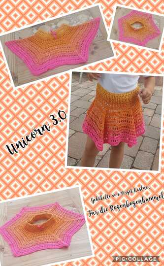 Unicorn 3.0 der Rock für Mutter und Tochter