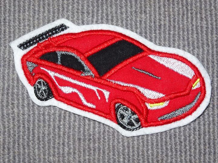Stickdatei Rennauto