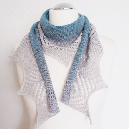 Simply - Easy shawlette for beginners