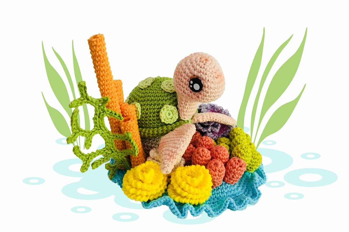 Under the sea - Turtle Sofia Pattern Amigurumi