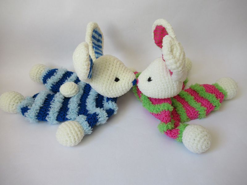 Häkelanleitung: Kuschelhase Hoppel