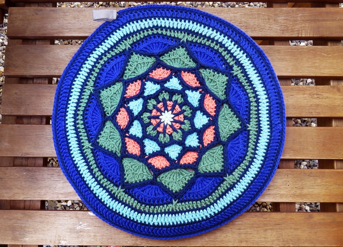 Mandala Sitzkissen