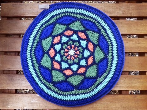 Mandala Sitzkissen