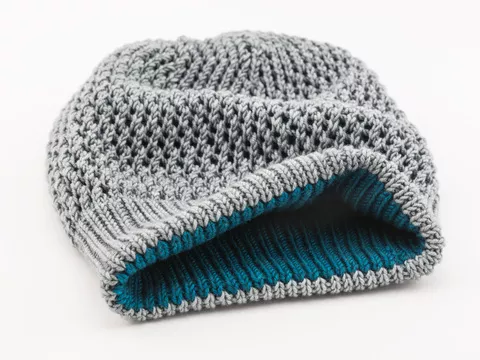 Strickanleitung Wendemütze Mütze "Gelting Hat"