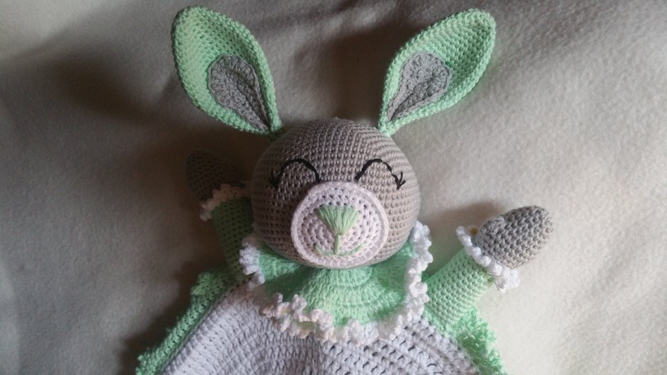 Schmusetuch *Oskar* Hase