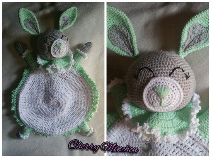 Schmusetuch *Oskar* Hase