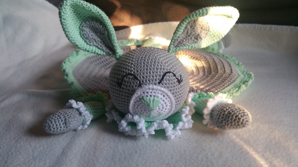 Schmusetuch *Oskar* Hase