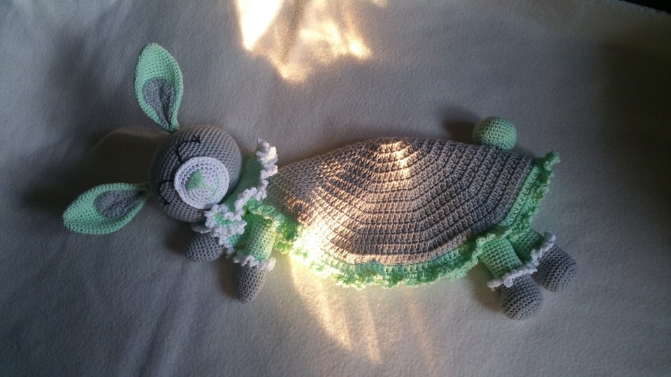 Schmusetuch *Oskar* Hase