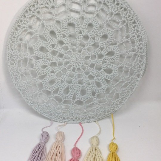 Traumfänger aus Woolly Hugs NOBLY häkeln