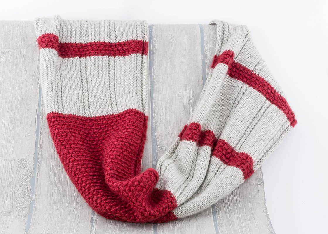 Strickanleitung Loop Autumn Berry