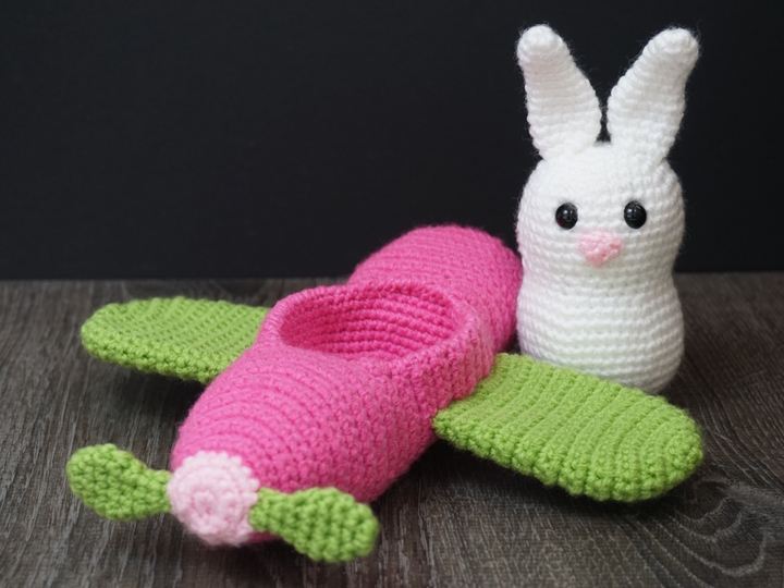 Hase Luna mit Flieger