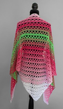 Crochet Pattern: Shawl "Lily"